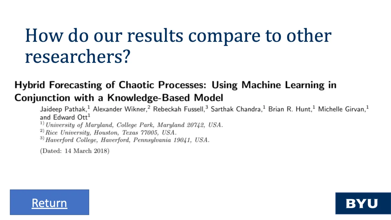 Slide 41: How do our results compare to other researchers?